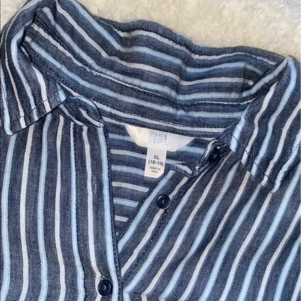 Button Front Shirt - Picture 2 of 4